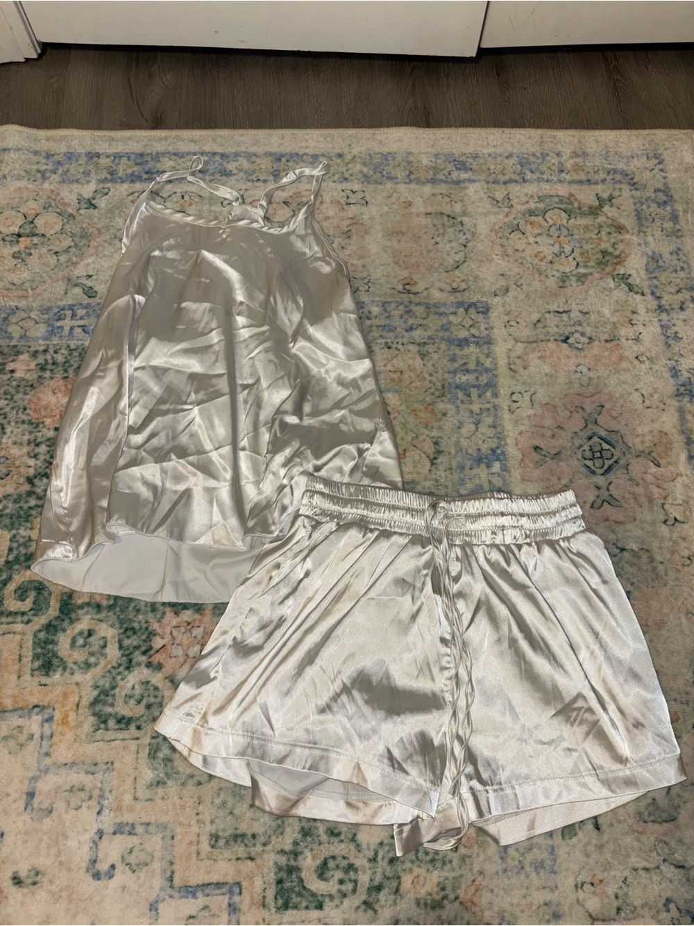 Summer Weatherly Satin Pajama Set